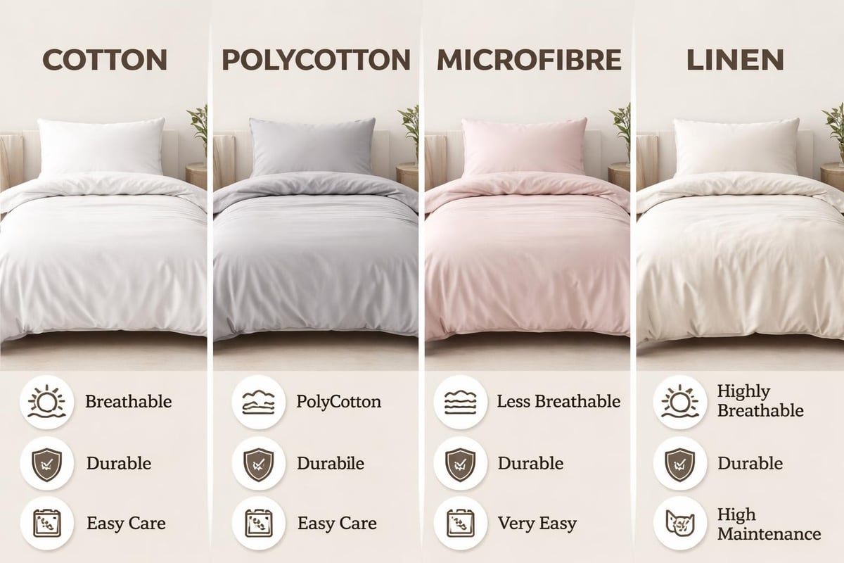 Fabric comparison chart