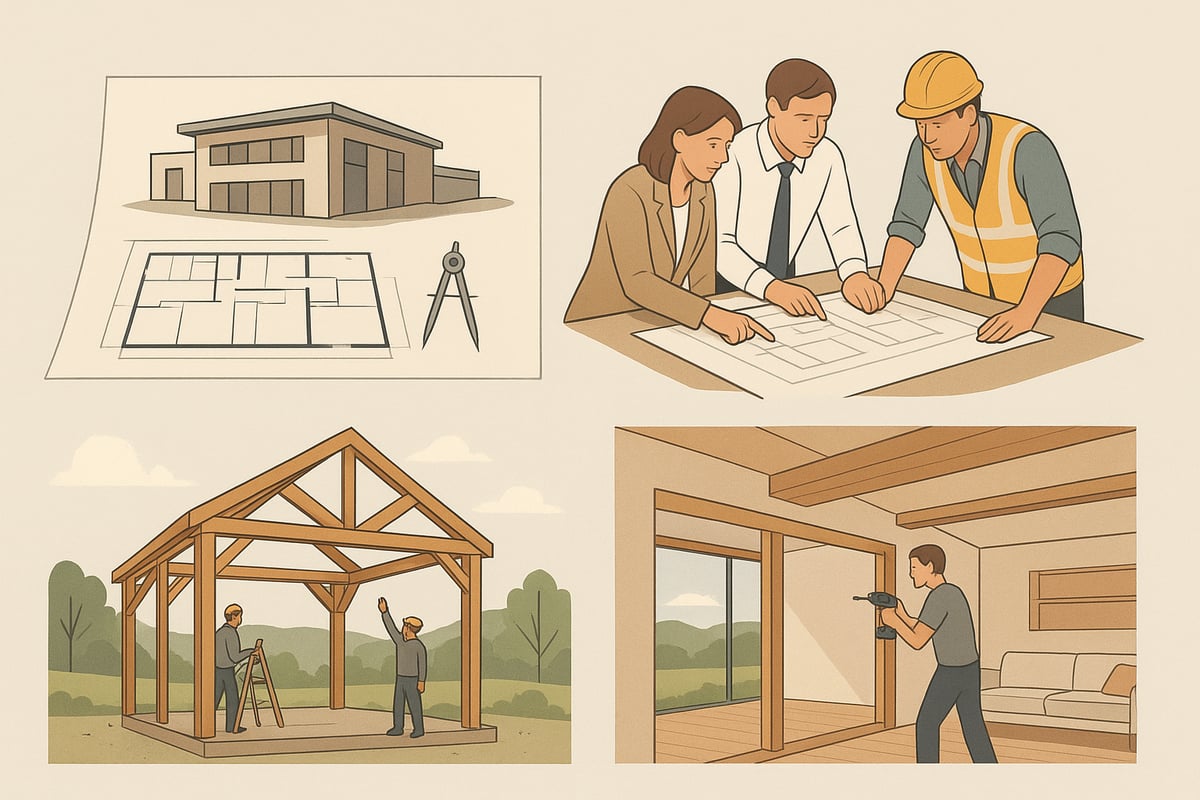 Step-by-Step Guide: Planning and Building Your Modern Post and Beam House