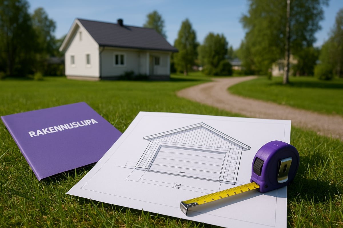 Autotallin rakentamisen suunnittelu