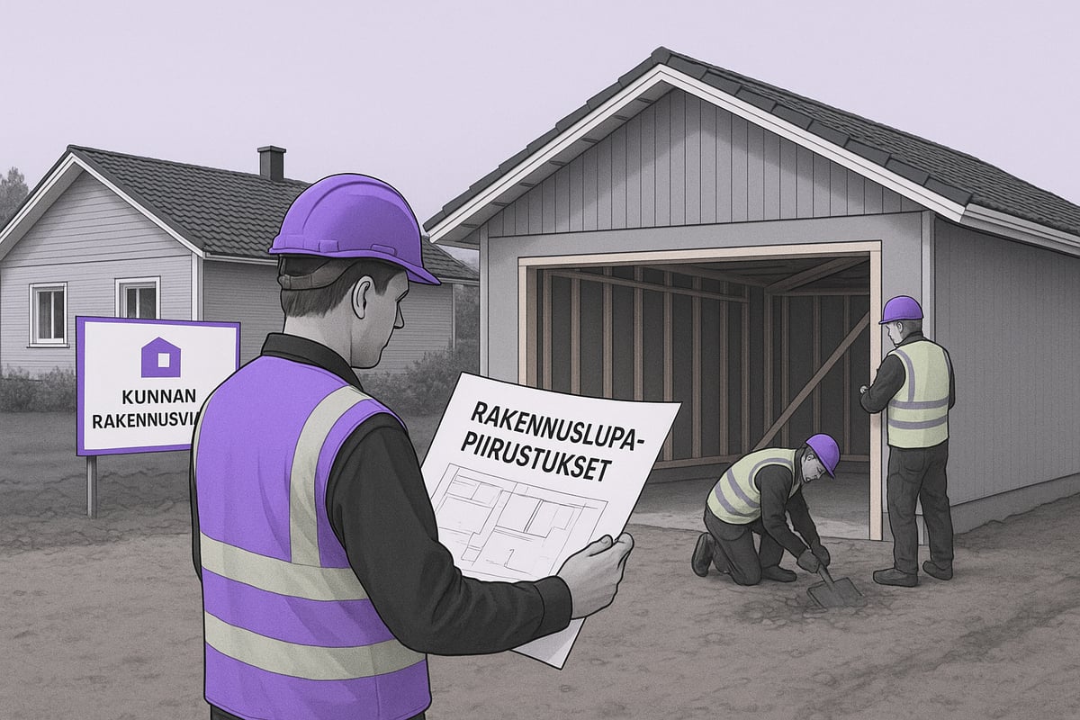 Rakennuslupa ja viranomaisasiat