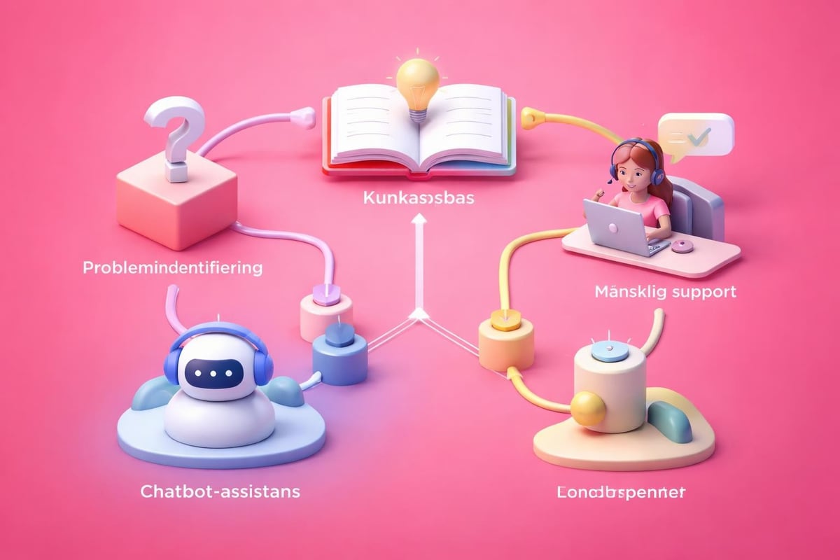 Shopify Customer Support: Strategier och Verktyg 2026 2 Customer self-service journey