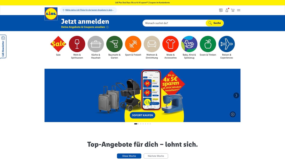 9 Unschlagbare Good Deals, Die Du 2026 Nicht Verpassen Darfst - Lidl Online-Shop Aktionsangebote – Haushaltswaren & mehr