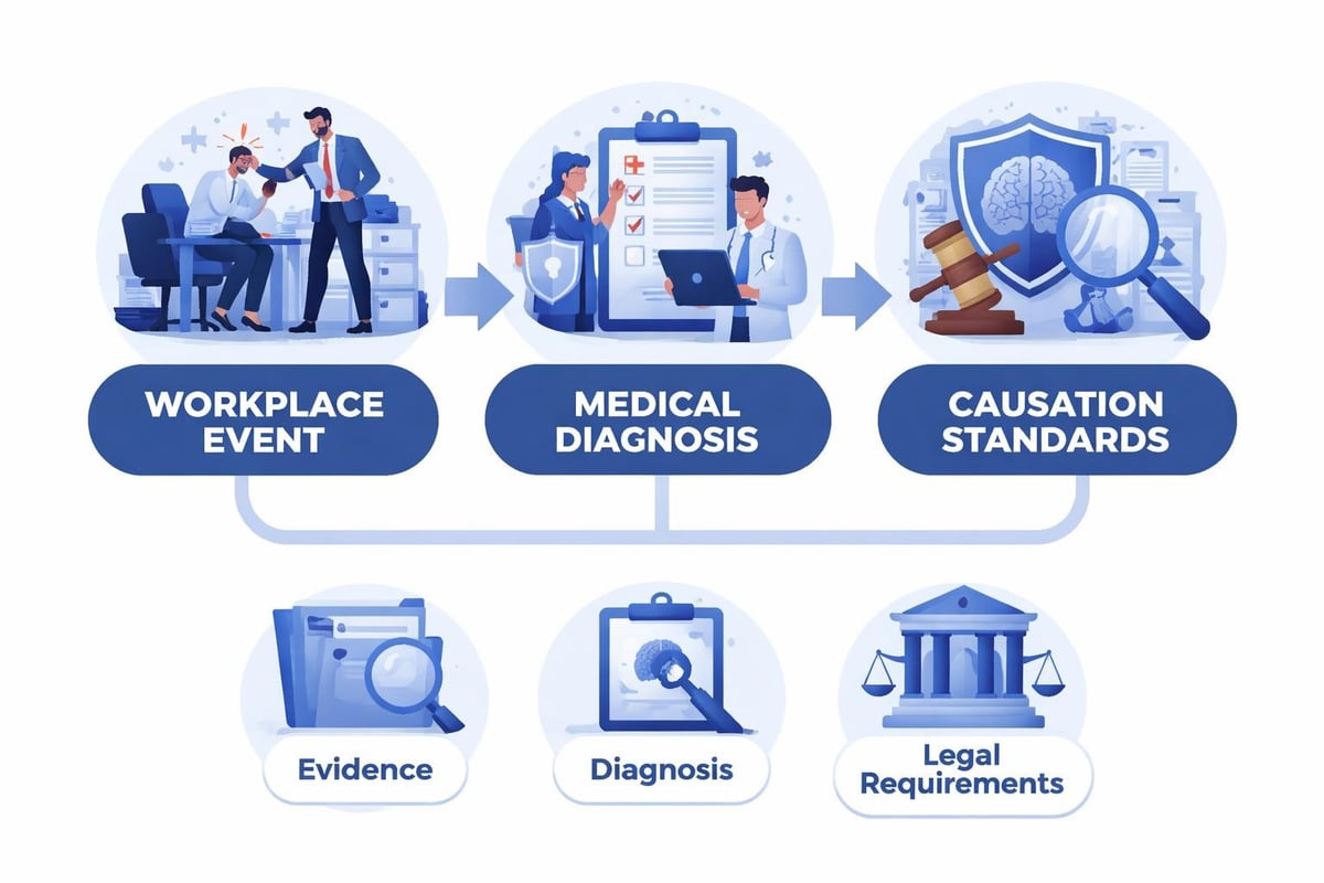 Mental health workers compensation claim documentation