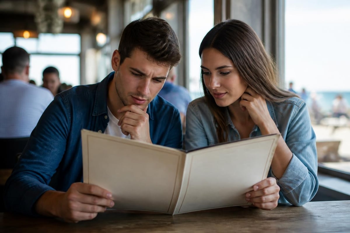 Restaurant selection criteria
