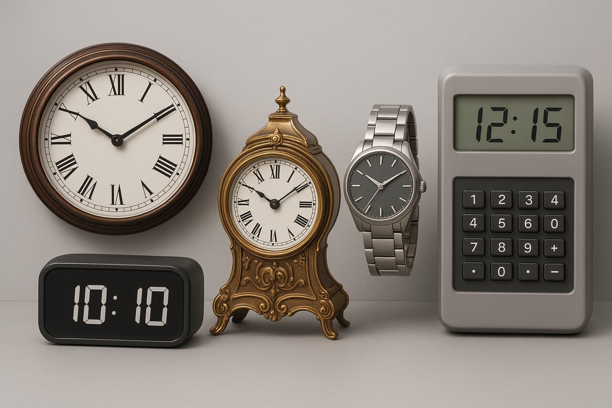 Les différentes traductions de « clock » en français