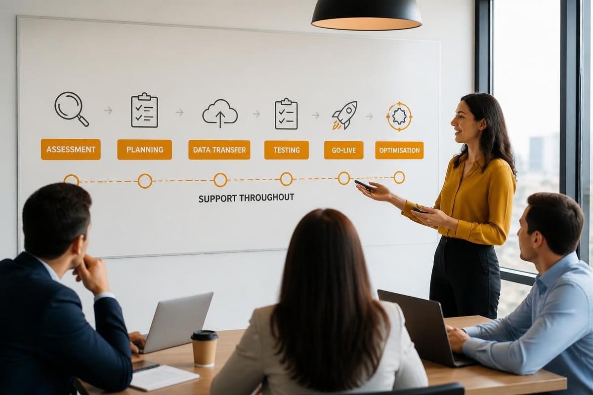Cloud migration workflow