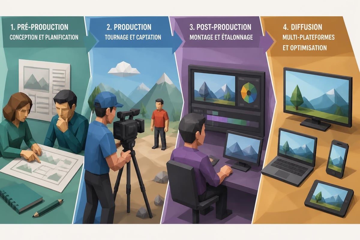 Chaîne de production vidéo