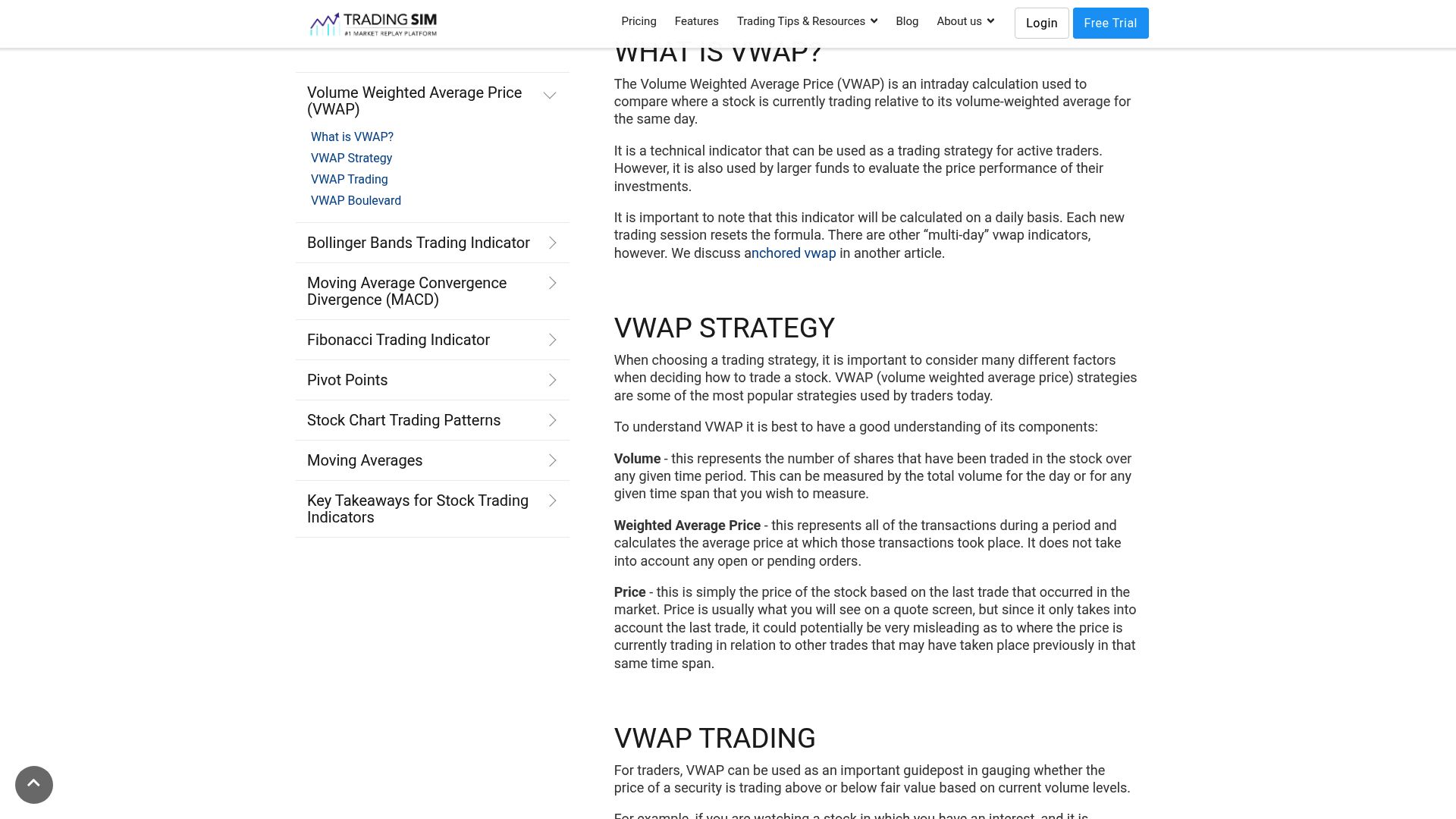 Top 10 Trading Indicator Tools to Use in 2025 - Volume Weighted Average Price (VWAP)
