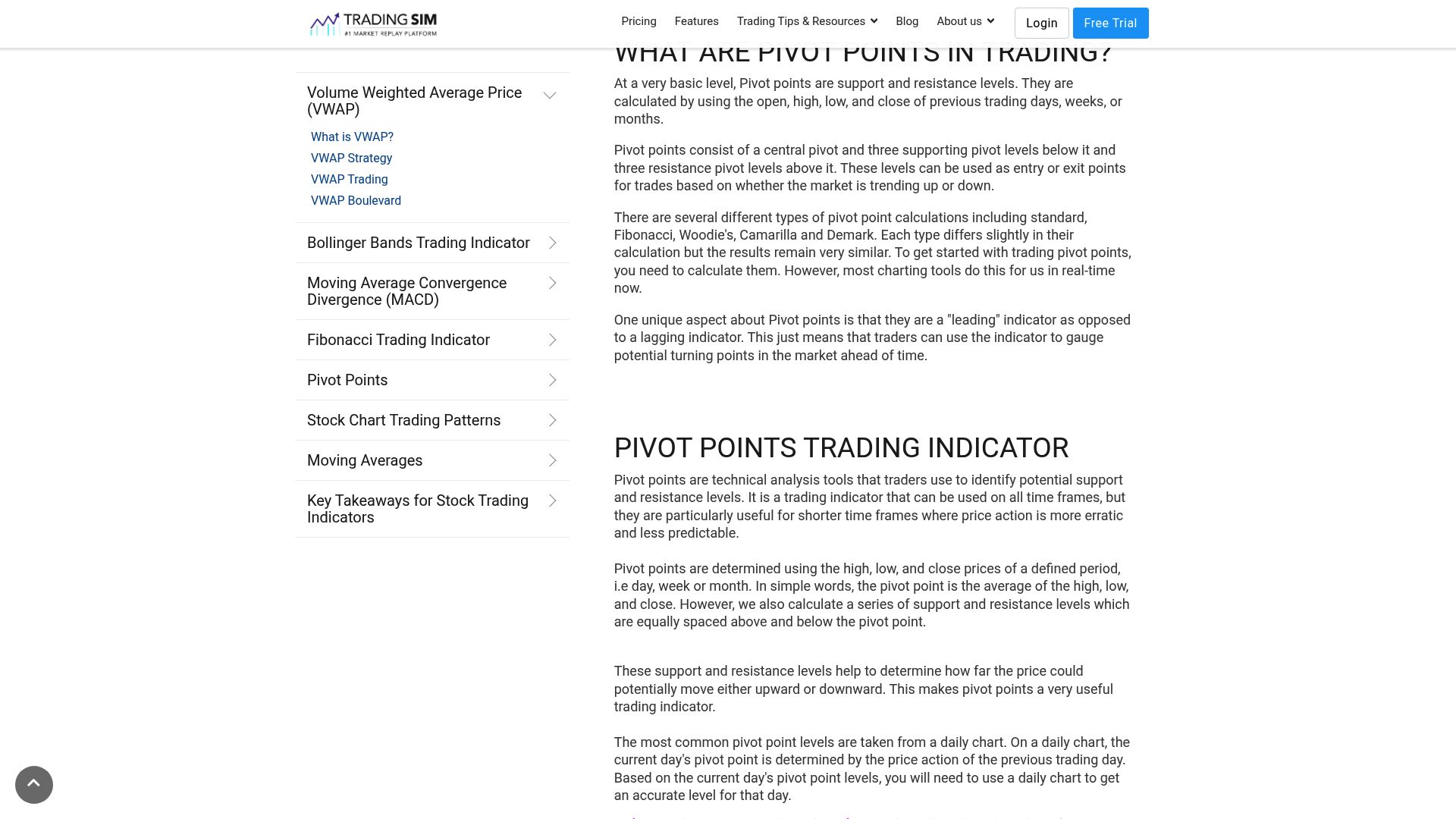Top 10 Trading Indicator Tools to Use in 2025 - Pivot Points