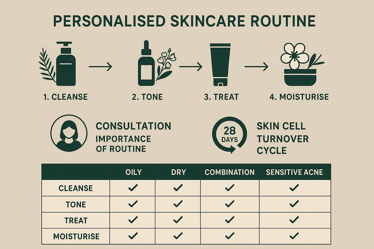 Step 1: Building a Personalised Skincare Routine