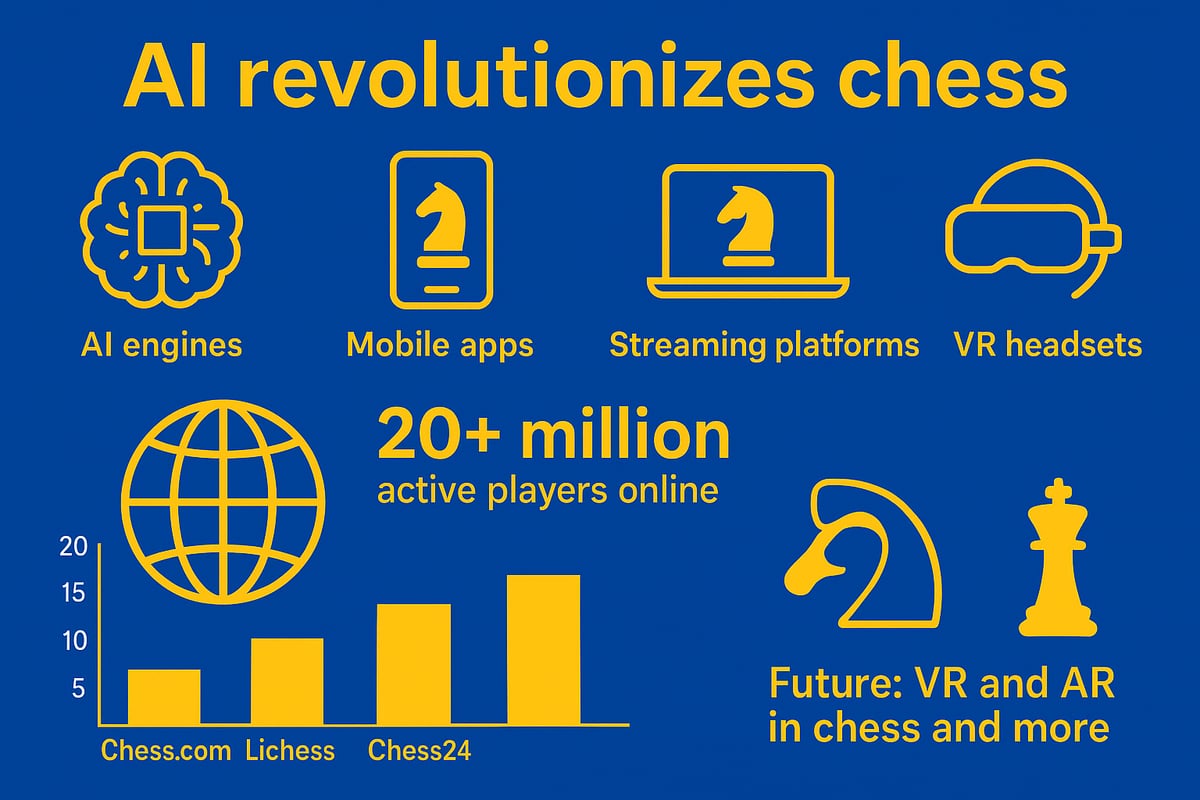 Technology and Chess: AI, Apps, and Online Platforms