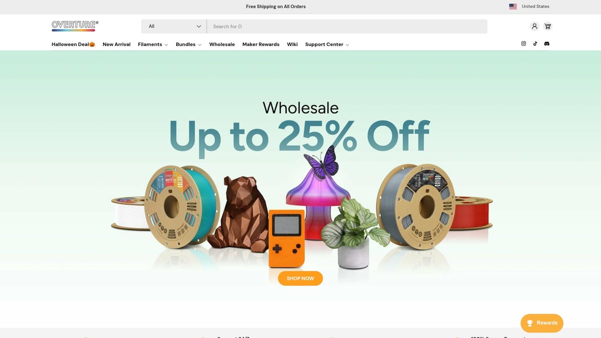 Top 7 Opciones De Mejor Filamento PLA Para 2025 - Overture PLA