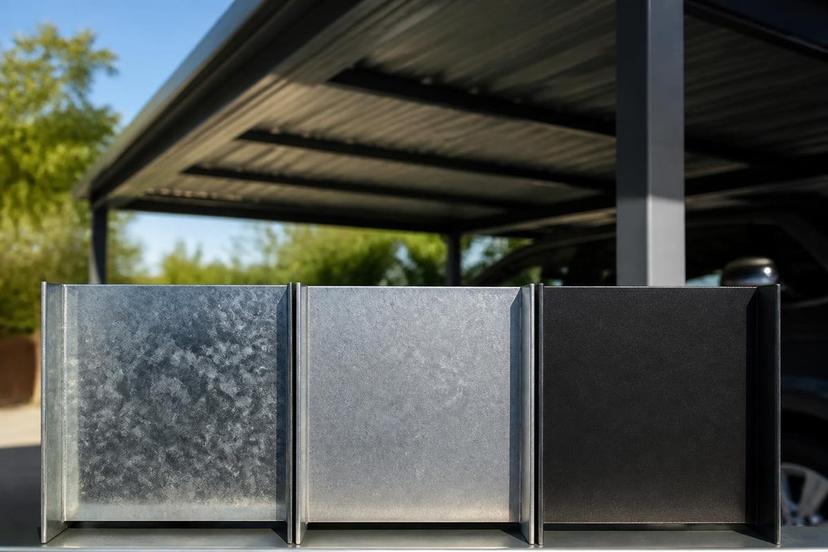 Metal coating types