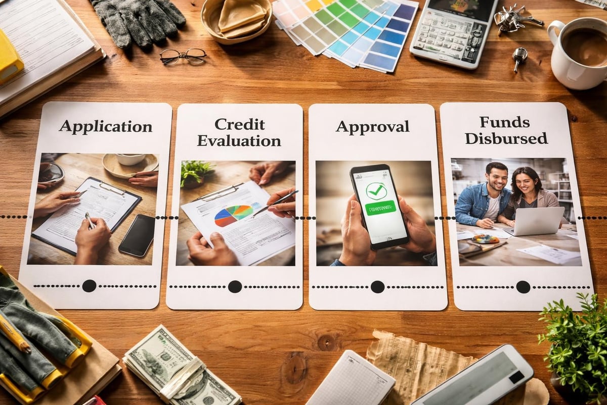 Personal loan application and approval process