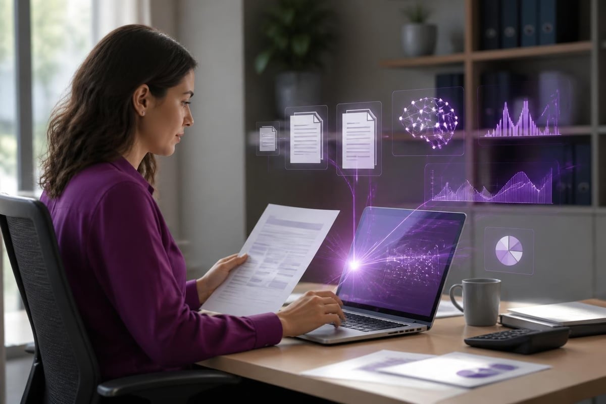 AI-enhanced accounting workflows