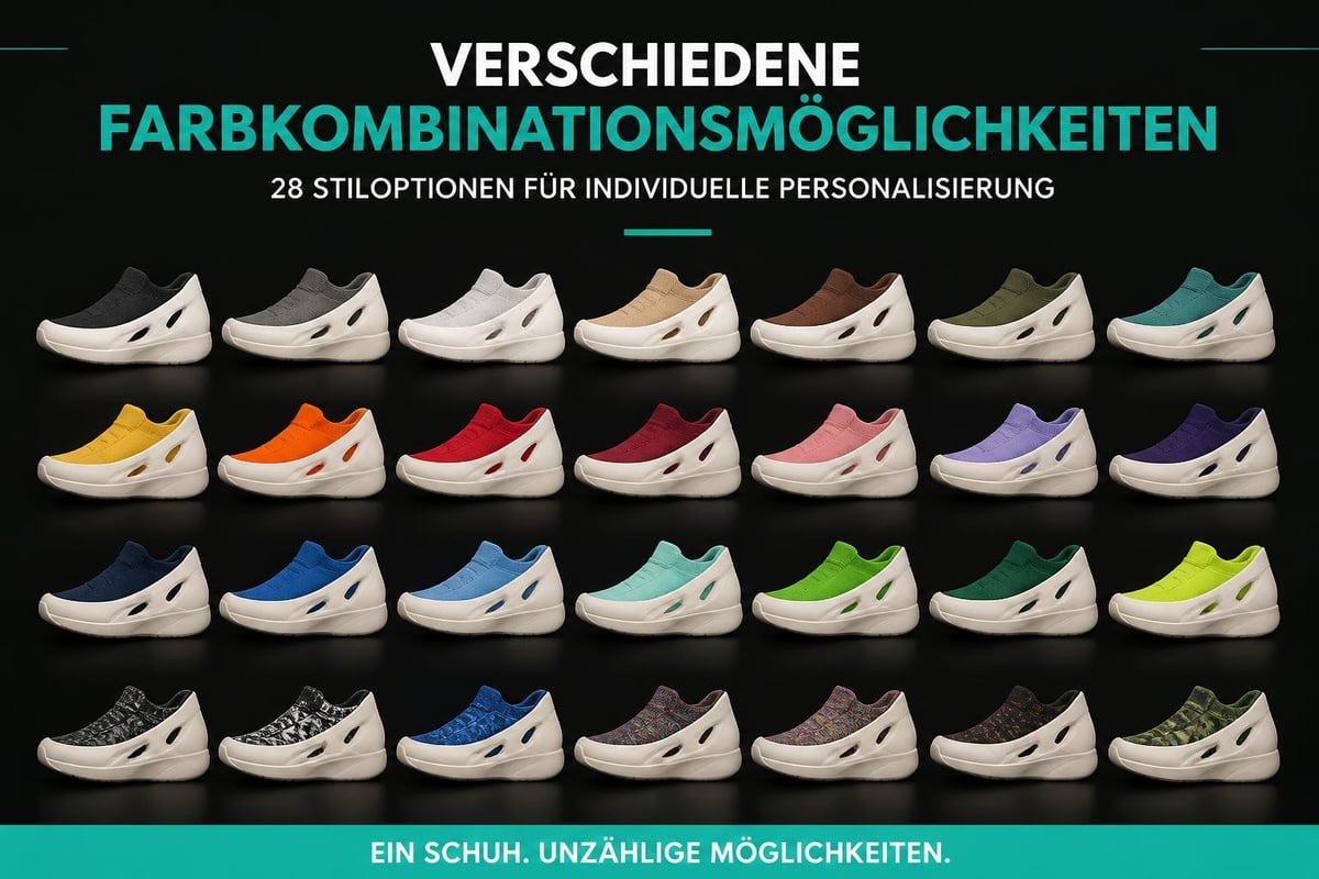 Schuh-Farbkombinationen