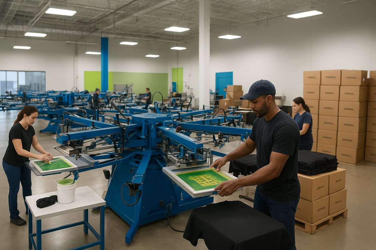 Step-by-Step Process of Wholesale Silk Screen Printing