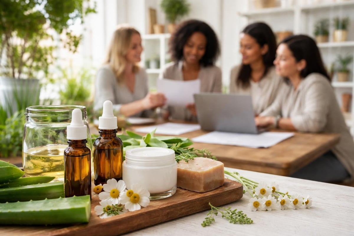Natural skincare brand strategy