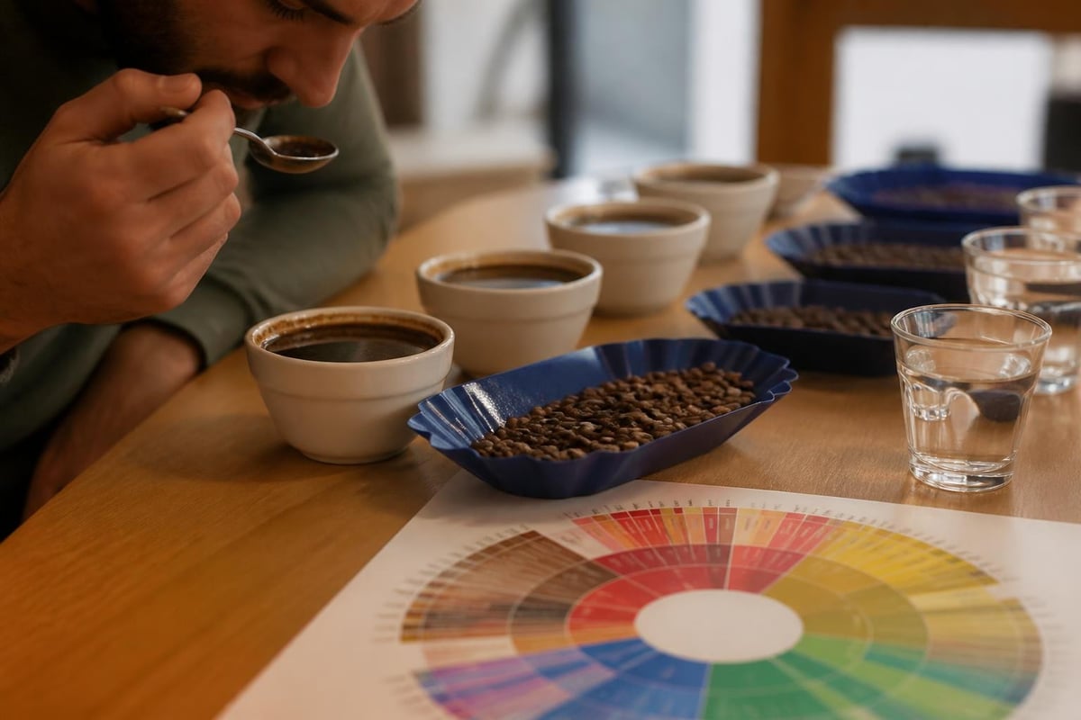 Specialty coffee tasting profiles