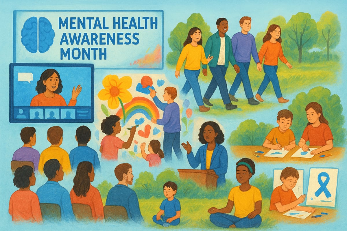 9 Inspiring Mental Health Awareness Month Activities for 2025
