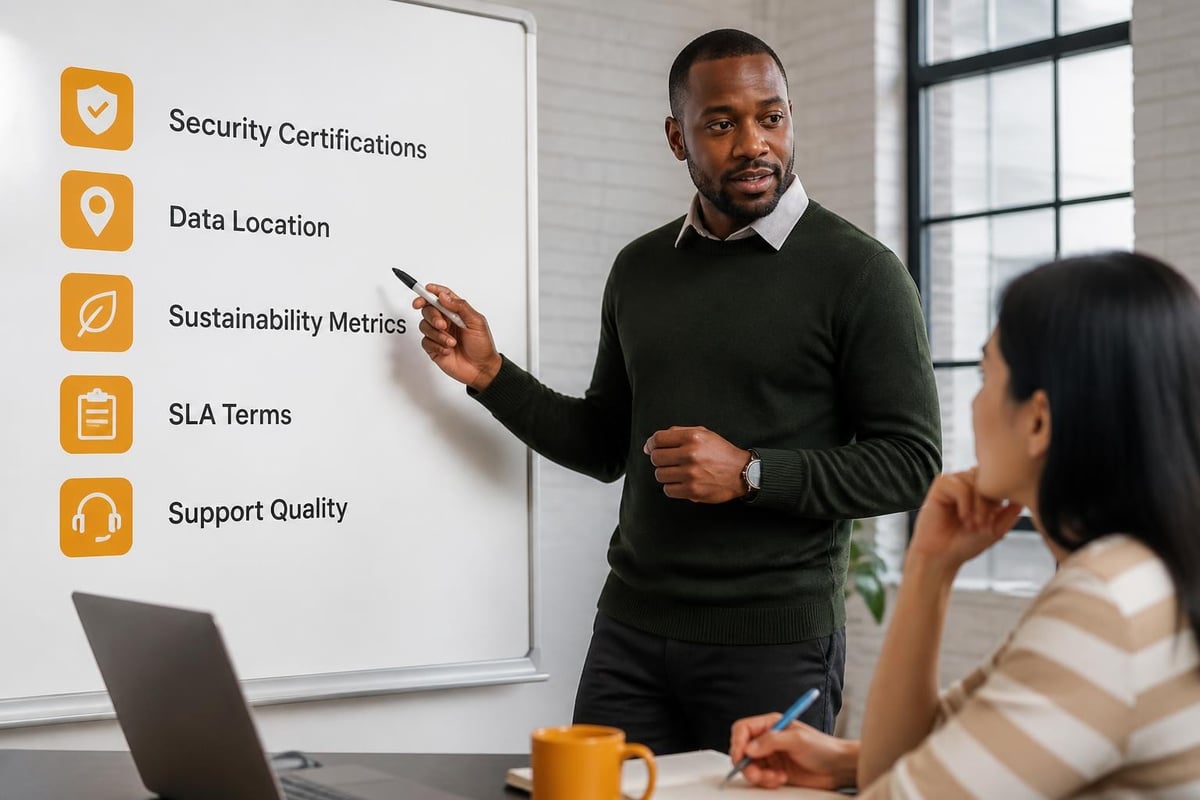 Cloud provider evaluation