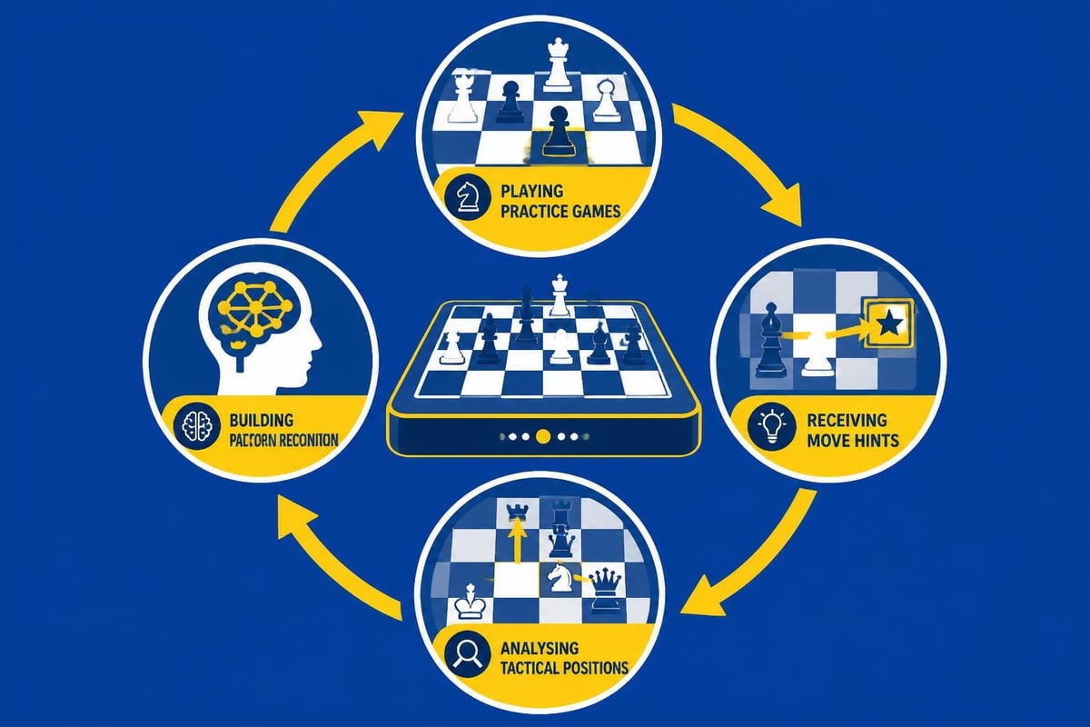 Chess training with DGT Centaur
