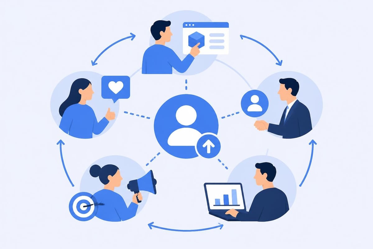 Upselling organizational alignment