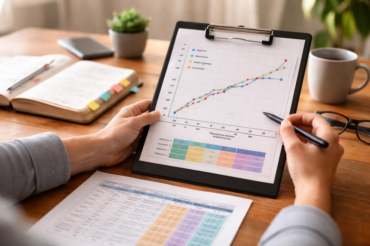 Progress tracking in therapy