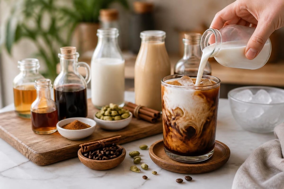Personnalisation du café glacé