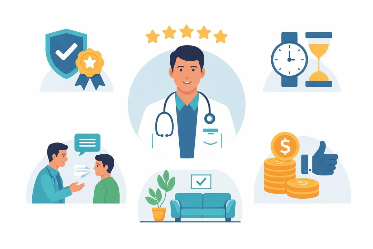 Elementi chiave delle recensioni mediche