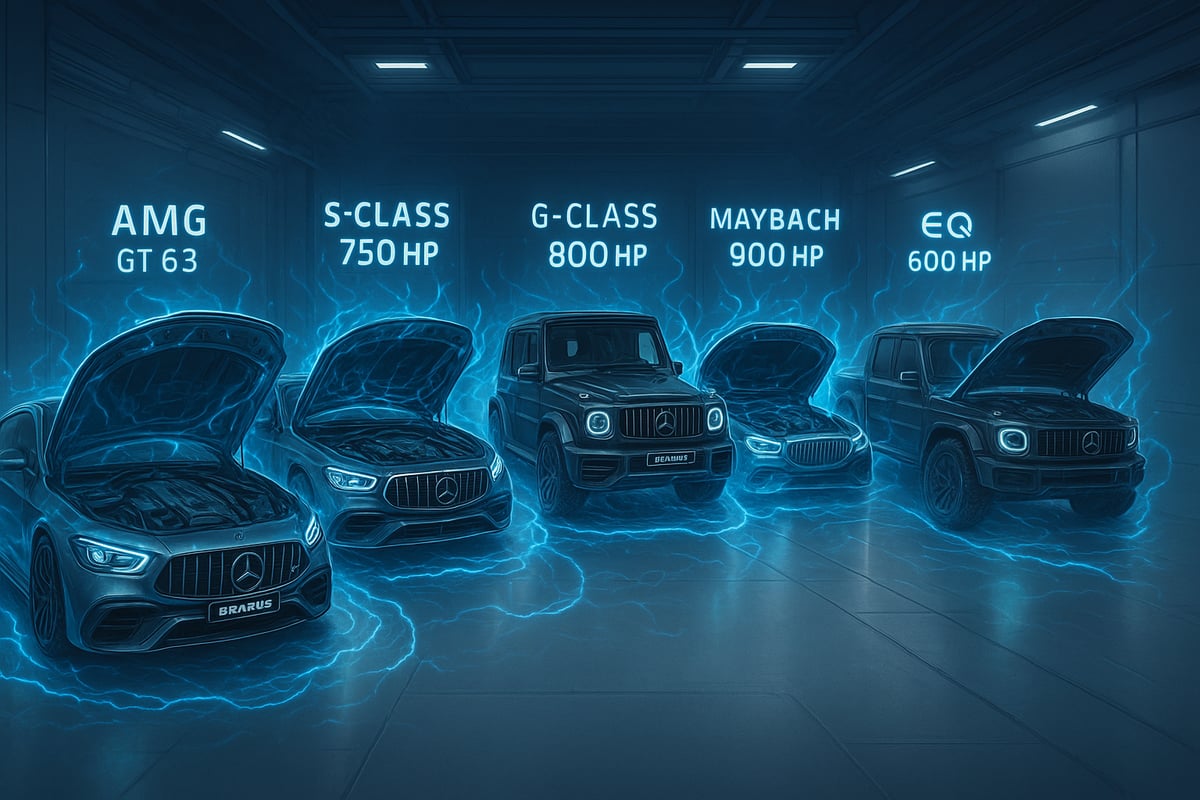 Model-Specific Brabus Engine Upgrades: 2026 Lineup