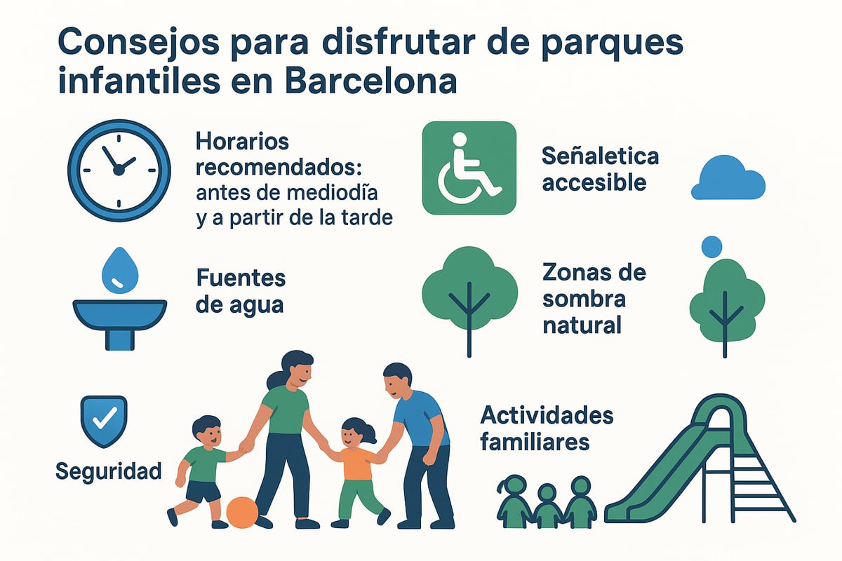 Consejos para Disfrutar los Parques Infantiles en Barcelona