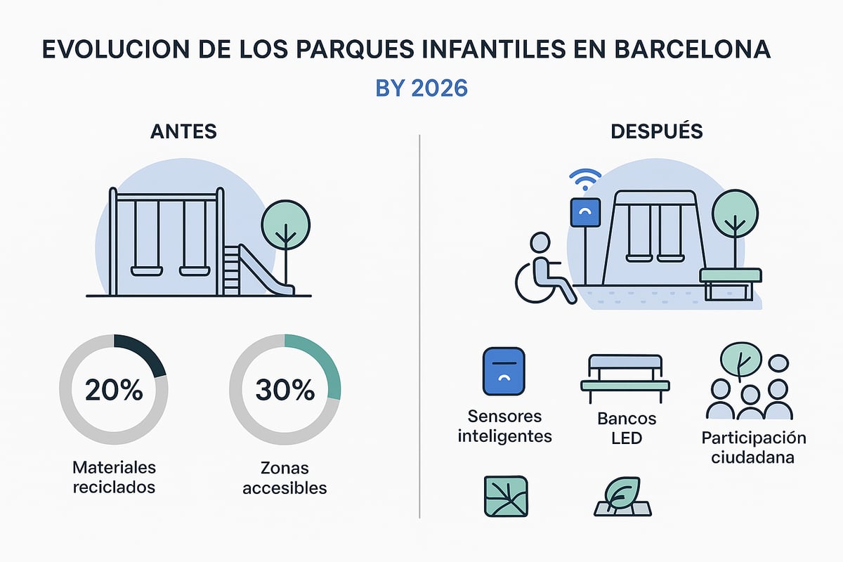 Innovación y Futuro de los Parques Infantiles en Barcelona