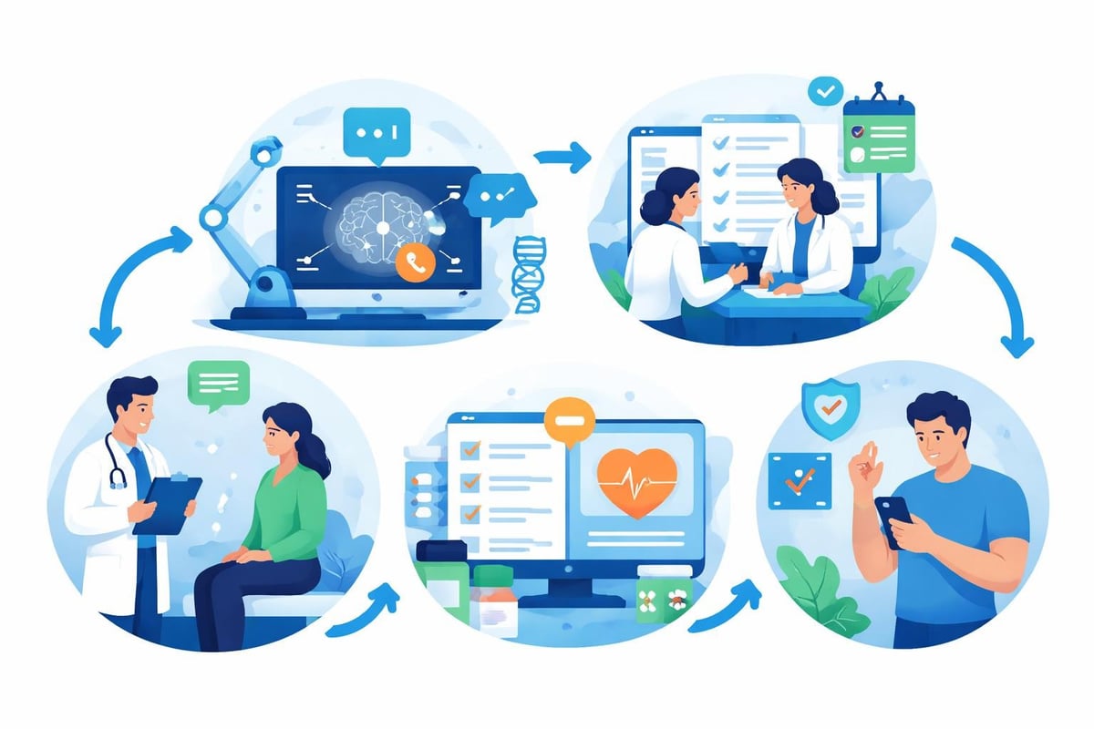 Healthcare AI workflow
