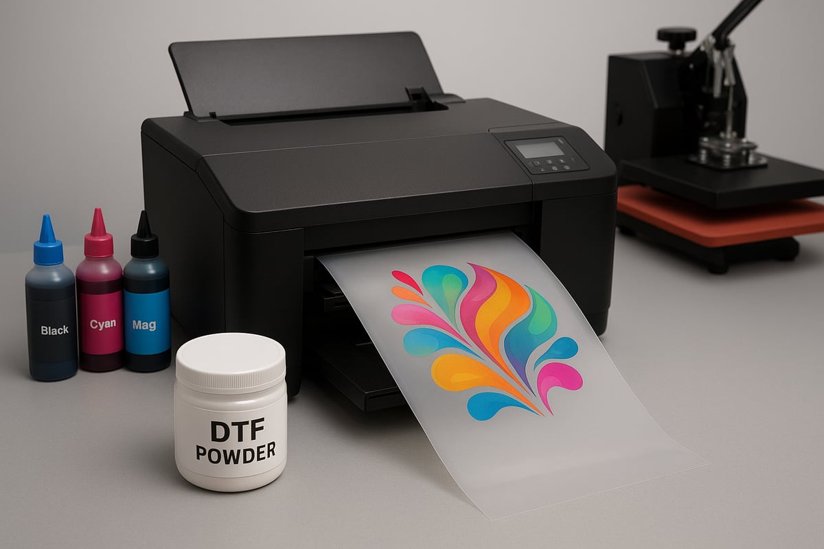 Hva er DTF-blekk og hvordan fungerer det?