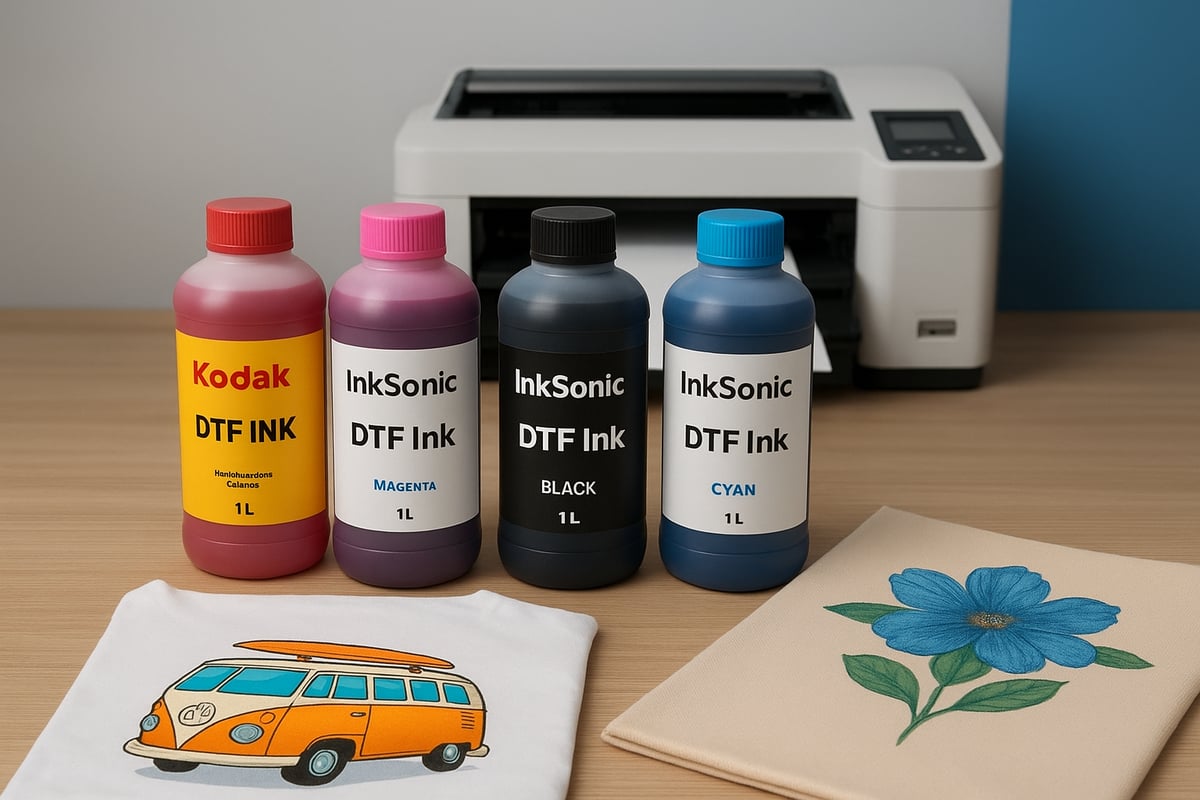Slik velger du riktig DTF-blekk for ditt prosjekt