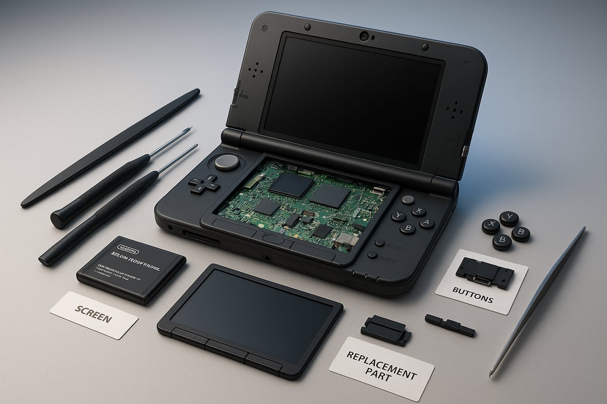 Step-by-Step Nintendo 3DS Repair Procedures