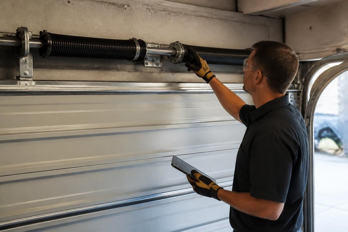 Roller door maintenance checklist