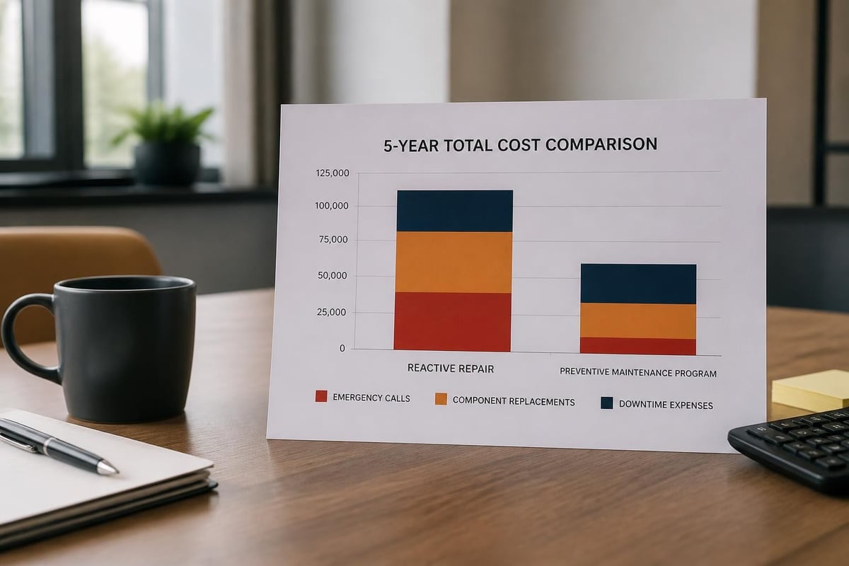Cost comparison chart