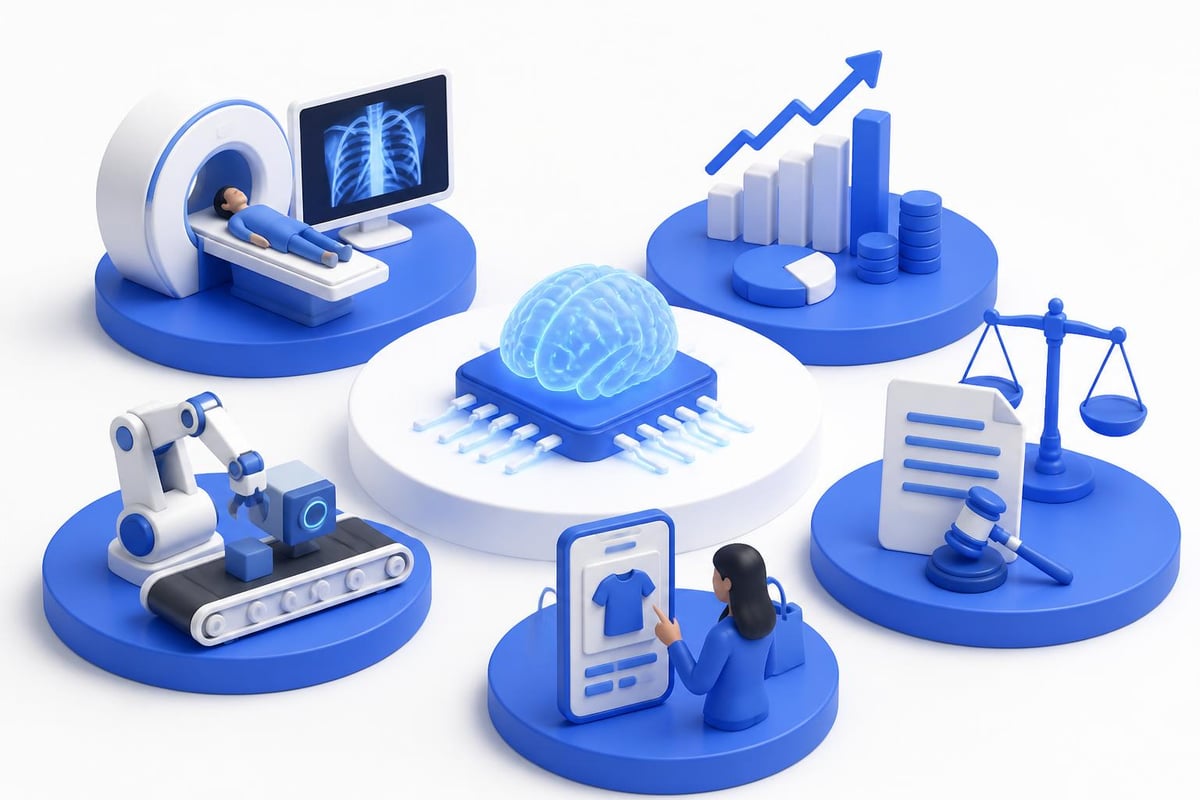 AI job market sectors
