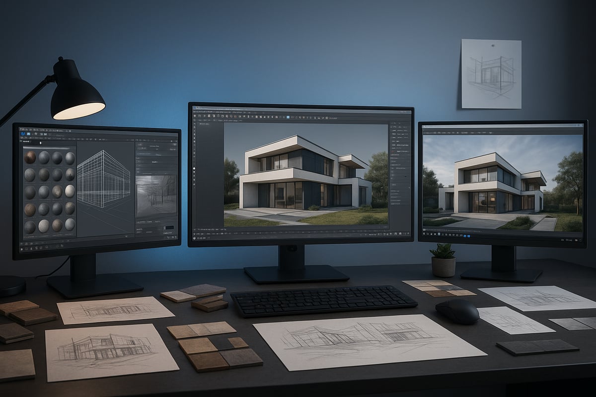 Core Workflow: From Modeling to Rendering in 3ds Max and V-Ray
