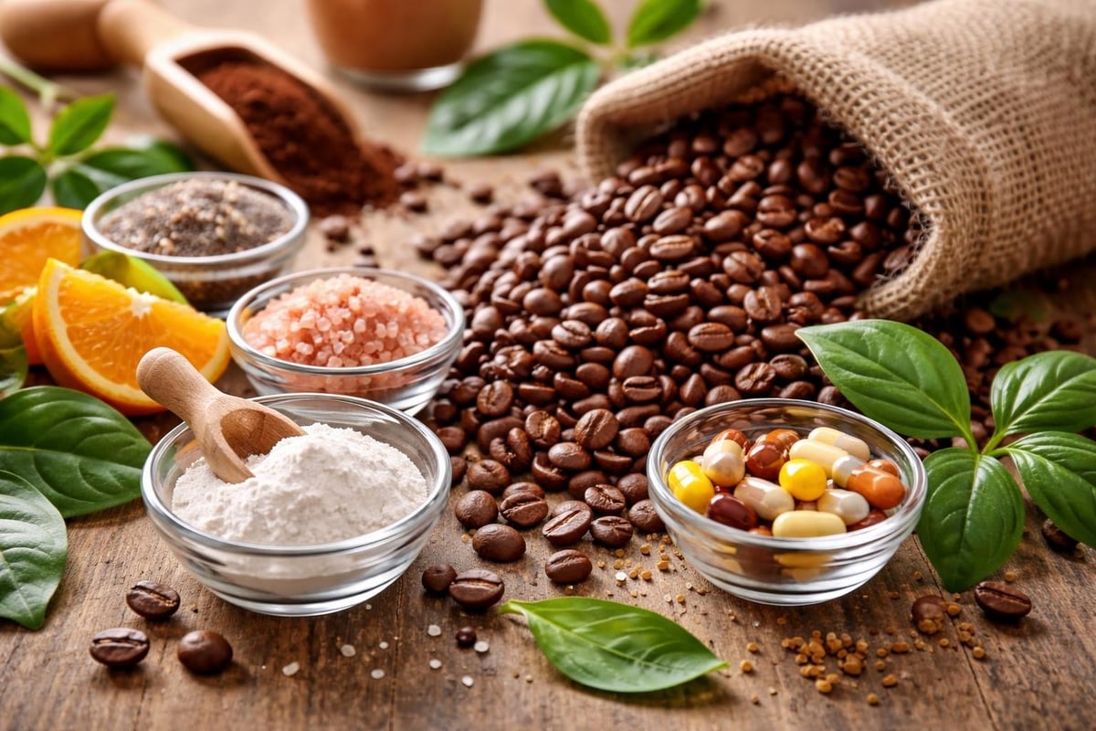 Coffee bean nutrients