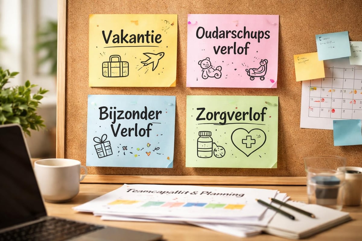 Verlofsoorten in personeelsplanning