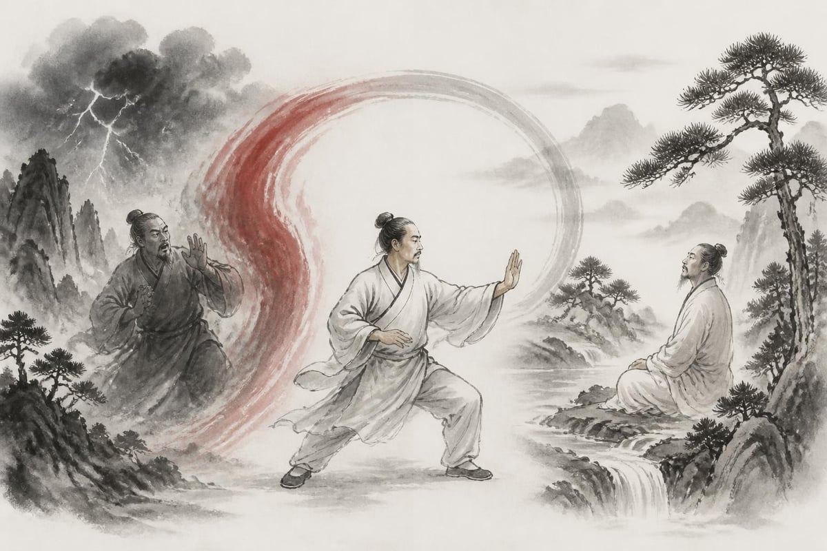 Tai chi calming the nervous system