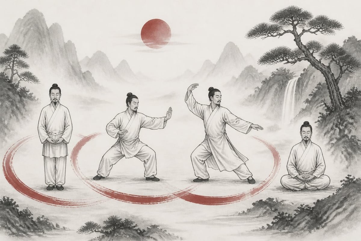 Daily tai chi practice structure