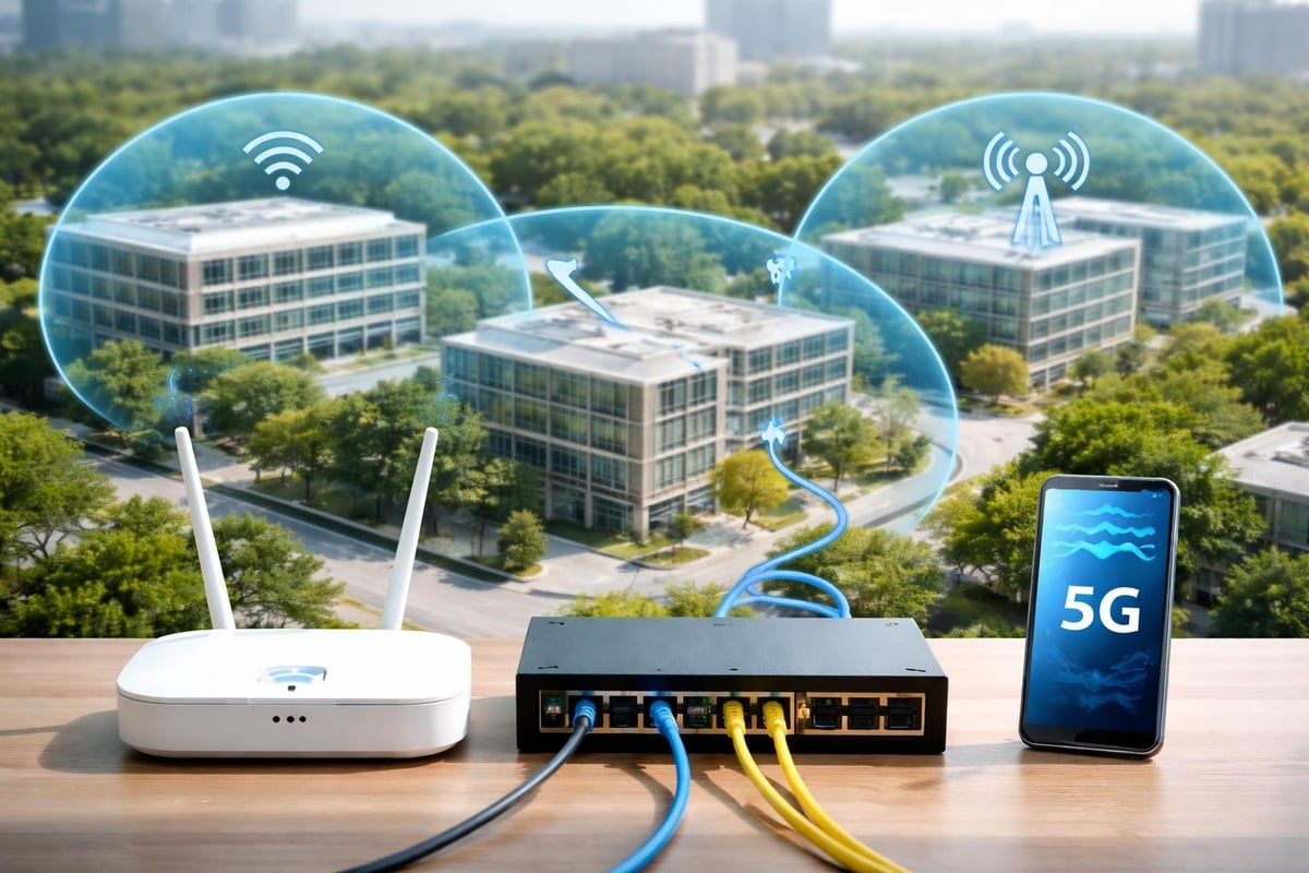 Network connectivity options for multi site deployment