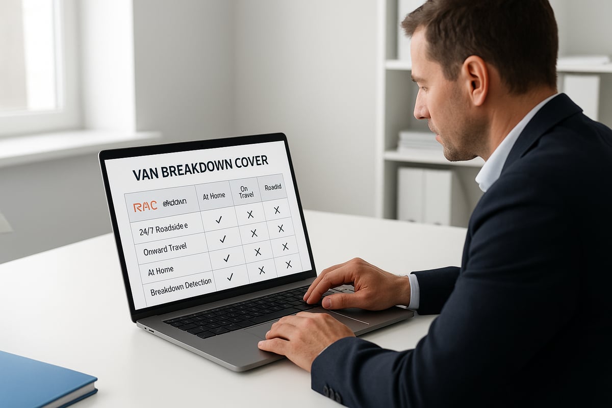 Step-by-Step Guide: How to Choose the Right RAC Van Breakdown Cover