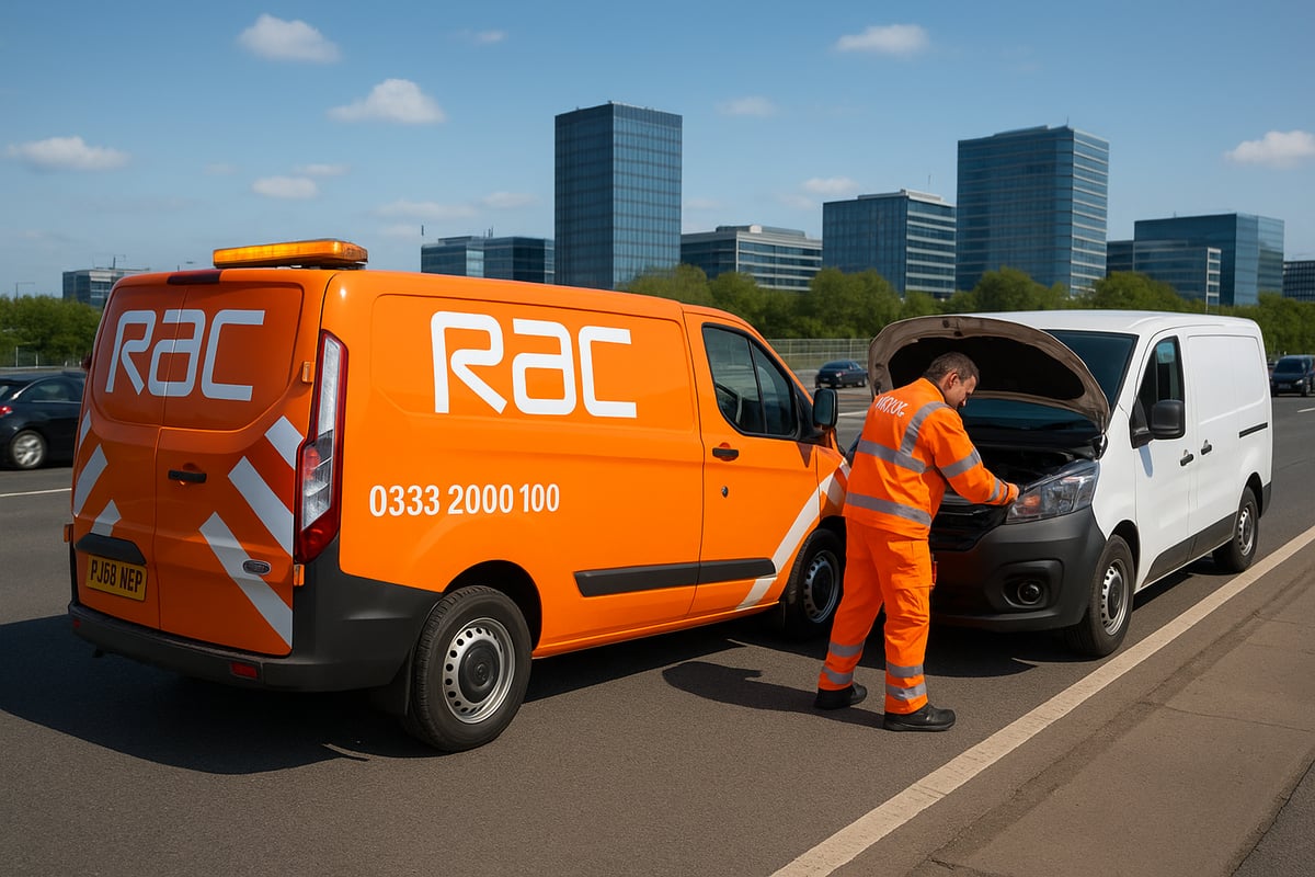 Key Features & Benefits of RAC Van Breakdown Cover