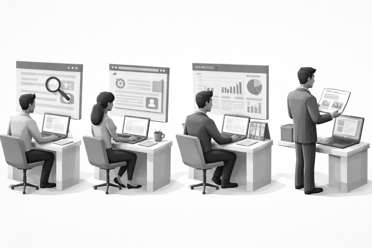 Agency workflow diagram