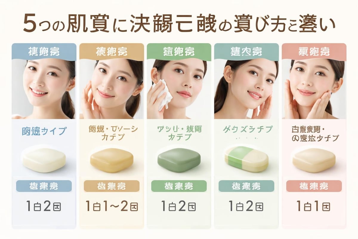 肌質別洗顔アプローチ